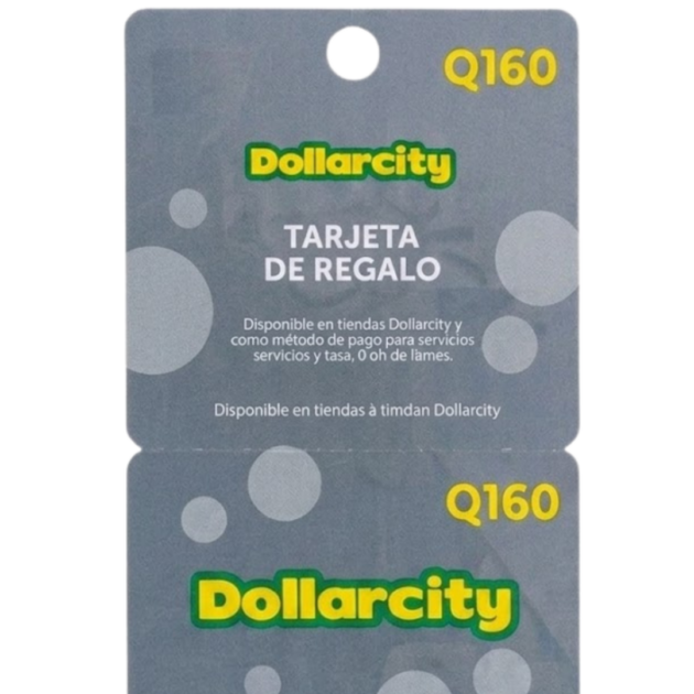 Tarjeta de Regalo 160